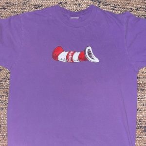 Supreme Cat in the Hat tee(men medium)